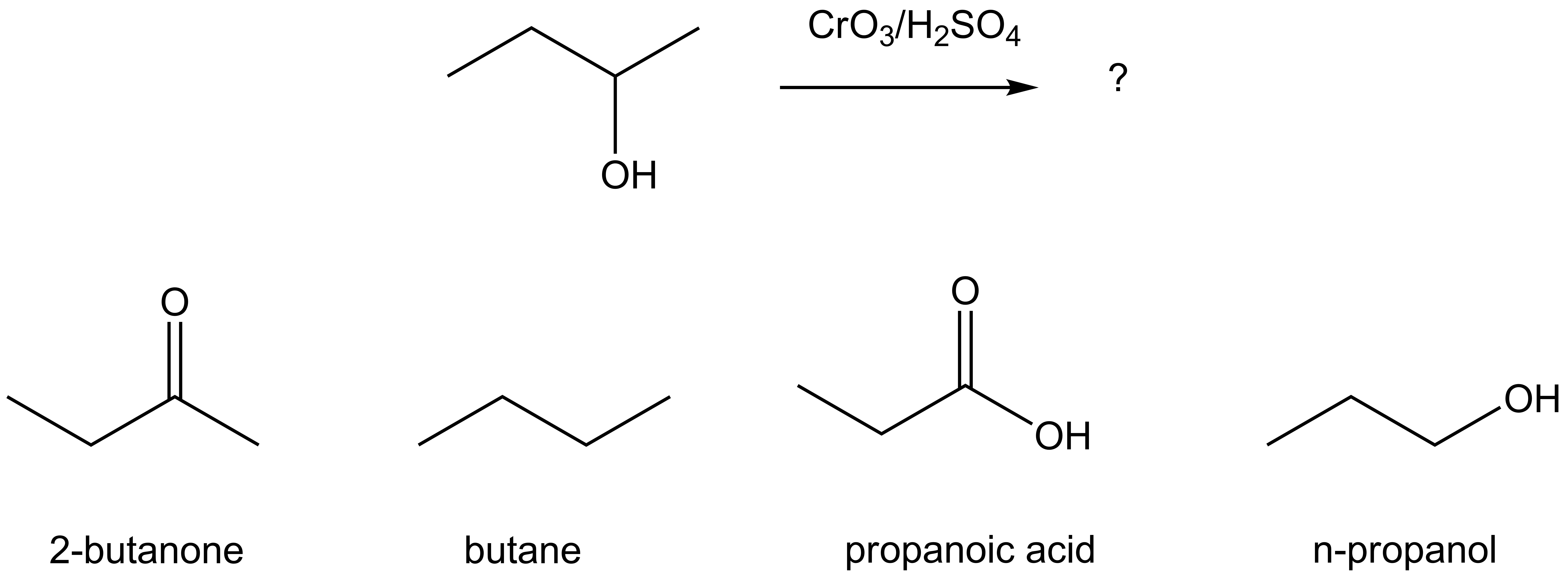 Oxidation of Alcohols Predict Product of 2butanol Oxidation Organic