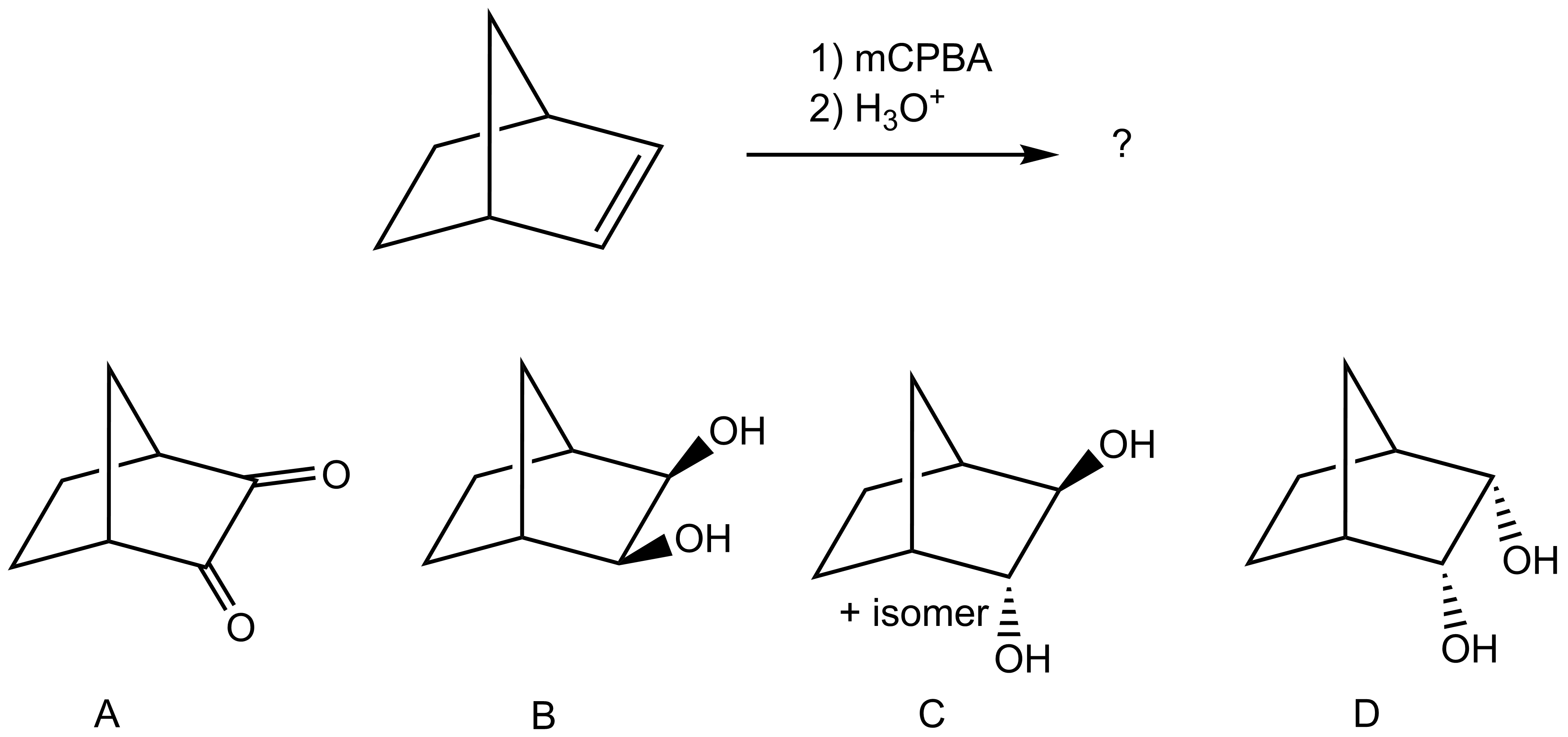 1 2 Diol Formation Via Oxidation Of Alkene With Mcpba Organic Chemistry 2 Practice Albert