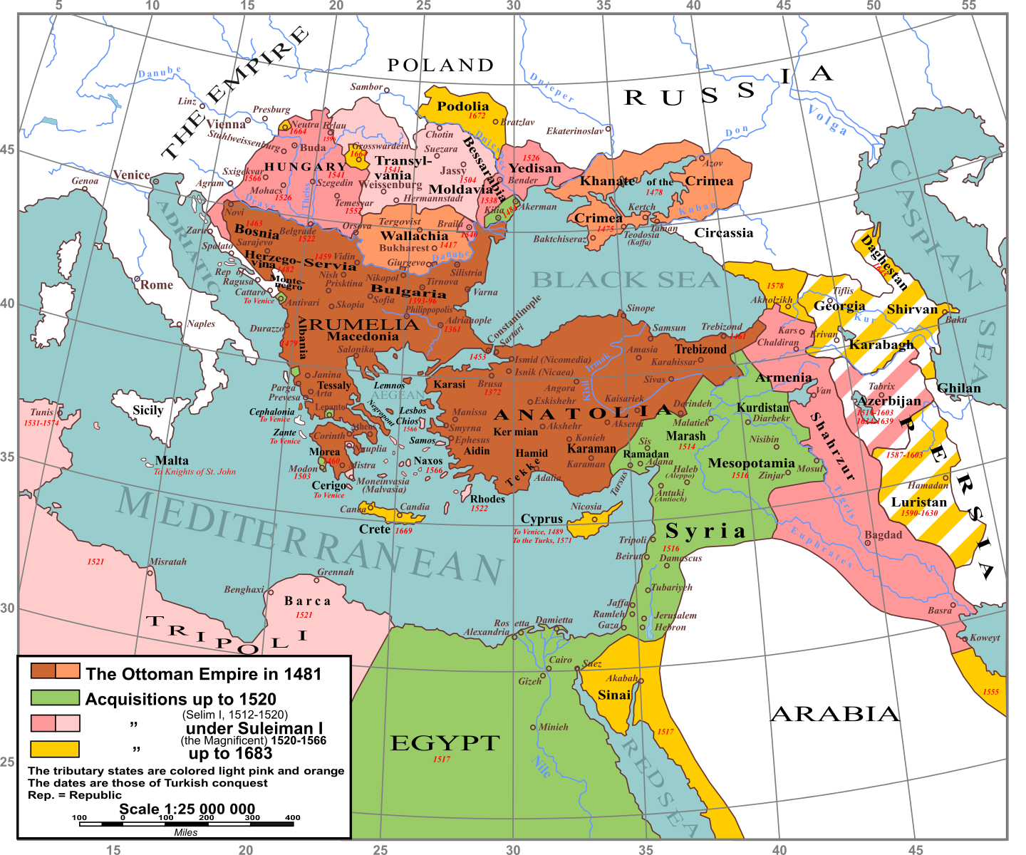 AP® World History: Modern - Consolidation of Land-Based Empires, 1450 ...