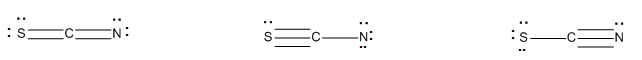 Thiocyanate Ion Structure | Chemistry | Practice | Albert